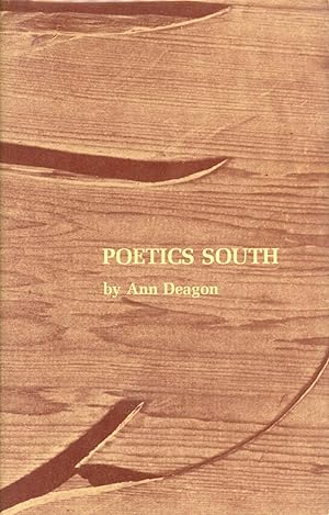 Seller image for Poetics South for sale by Bagatelle Books, IOBA