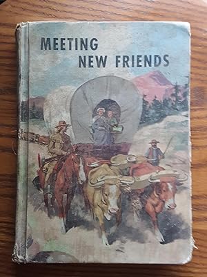 Imagen del vendedor de meeting New Friends a la venta por Grandma Betty's Books