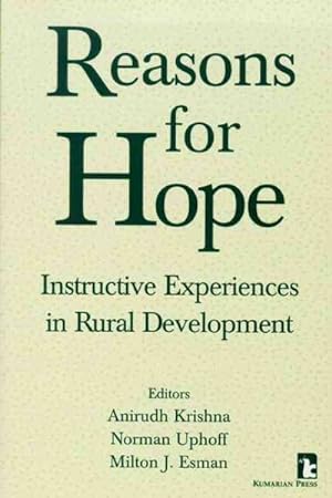 Seller image for Reasons for Hope : Instructive Experiences in Rural Development for sale by GreatBookPricesUK