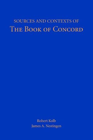 Immagine del venditore per Sources and Contexts of the Book of Concord venduto da GreatBookPricesUK