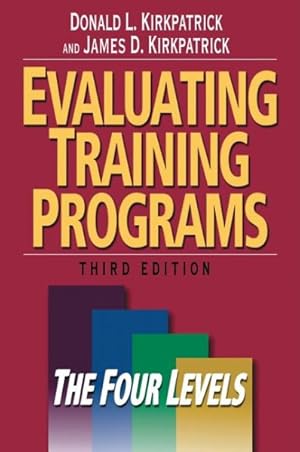 Immagine del venditore per Evaluating Training Programs : The Four Levels venduto da GreatBookPricesUK