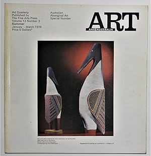 Imagen del vendedor de Art and Australia Volume 13 Number 3 Summer January - March 1976 Australian Aboriginal Art Special Number a la venta por Gotcha By The Books