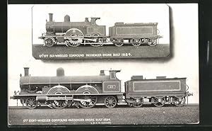 Postcard Englische Eisenbahn-Lokomotiven der L., N. W. Railway