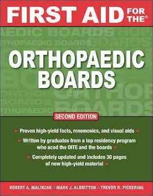 Seller image for First Aid for the Orthopaedic Boards for sale by GreatBookPricesUK