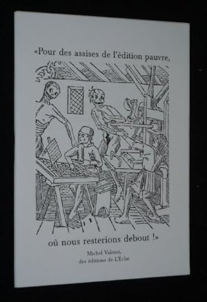 Seller image for Pour des assises de l'ditions pauvre o nous resterions debout ! for sale by Abraxas-libris