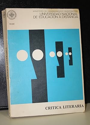 Imagen del vendedor de Crtica literaria. a la venta por MUNDUS LIBRI- ANA FORTES