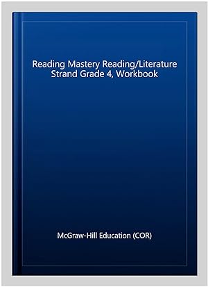 Seller image for Reading Mastery Reading/Literature Strand Grade 4, Workbook for sale by GreatBookPricesUK