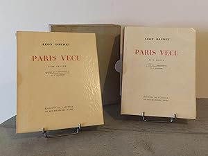 Paris vécu Rive gauche Rive droite Complet en 2 volumes