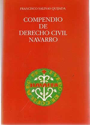 Bild des Verkufers fr Compendio de derecho civil navarro . zum Verkauf von Librera Astarloa