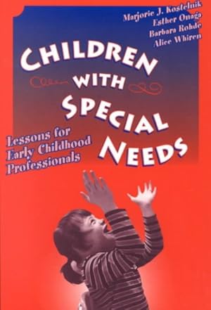 Immagine del venditore per Children With Special Needs : Lessons for Early Childhood Professionals venduto da GreatBookPricesUK