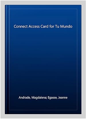 Seller image for Connect Access Card for Tu Mundo for sale by GreatBookPricesUK