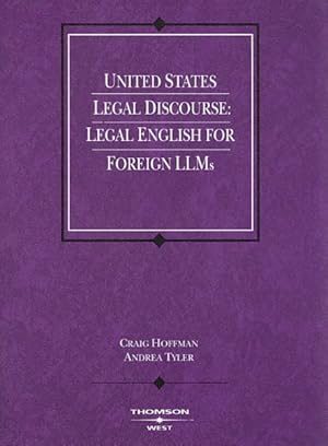 Seller image for United States Legal Discourse : Legal English for Foreign LLMs for sale by GreatBookPricesUK