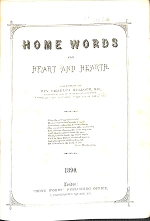 Imagen del vendedor de Home Words for Heart and Hearth a la venta por WeBuyBooks