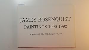 Bild des Verkufers fr James Rosenquist, Paintings 1990-1992. 14 Mayo - 25 Julio 1992, Inauguracion, 20h zum Verkauf von Gebrauchtbcherlogistik  H.J. Lauterbach