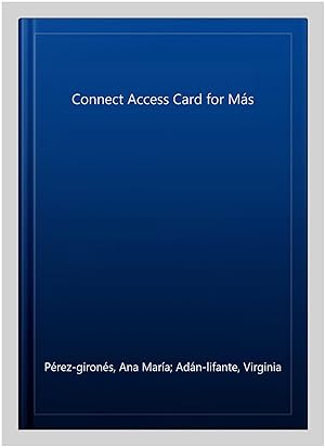 Bild des Verkufers fr Connect Access Card for Más zum Verkauf von GreatBookPricesUK