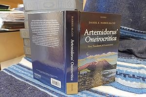 ARTEMIDORUS' ONEIROCRITICA : Text, Translation, and Commentary