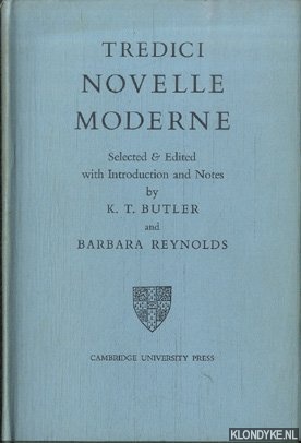 Seller image for Tredici novelle moderne for sale by Klondyke