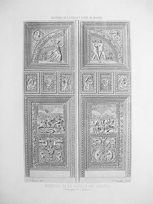 Imagen del vendedor de Historia de la Villa y Corte de Madrid - Puertas de la Capilla del Obispo (Parroquia de S. Andrs) a la venta por Frame