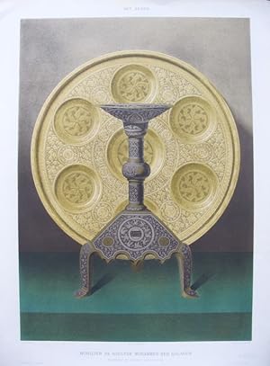 Seller image for Art Arabe - Mobilier de Soultan Mohammed Ben Qalaon : flambeau et plateau d'Alcarazas for sale by Frame