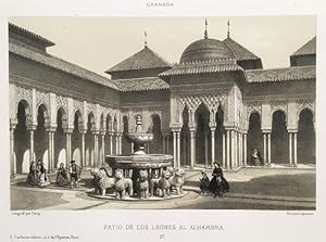 Granada, Patio de los Leones al Alhambra, 27
