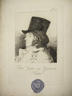 Francisco de Goya y Lucientes, Pintor - Capricho nº 1
