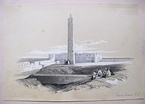 Seller image for Obelisk at Alexandria, Commonly Called Cleopatra's Needle / Obelisco de Alejandria, comnmente llamado La Aguja de Cleopatra for sale by Frame