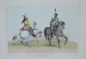 (Uniformes Caballeria española en 1828)