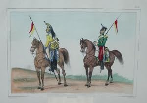 (Uniformes Caballeria española en 1835)