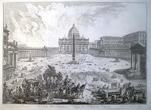 Veduta della Basilica e Piazza di S. Pietro in Vaticano