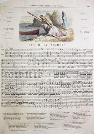 Seller image for Chanson Indite de Nadaud - Les Deux Ombres for sale by Frame