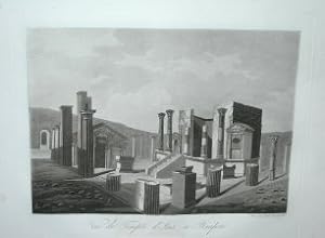Vue du Temple d'Isis a Pompei (Pompeya)