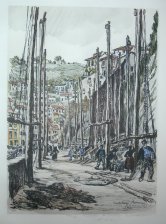 The tunny fishers, Cudillero