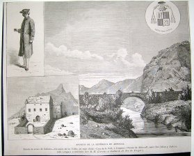 Apuntes de la Republica de Andorra : Escudo de Armas, Consejero de los valles en traje oficial, C...