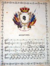 Imagen del vendedor de Escudo de Corcega y partitura musical de una overtura a la venta por Frame