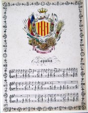 Imagen del vendedor de Escudo de Lerida y partitura musical de un zapateo a la venta por Frame