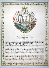 Imagen del vendedor de Escudo de Malaga y partitura musical de un zapateo a la venta por Frame