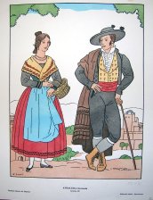 Pareja tipica de Granada