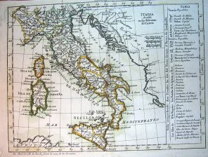 Imagen del vendedor de Italia dividida en sus diferentes Estados a la venta por Frame