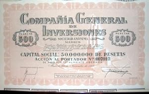 Compañia General de Inversiones