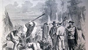 Etas Unis, massacre d'Indiens Sioux