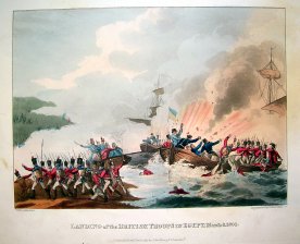 Landing of the British Troops in Egypt. March 8. 1801