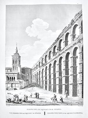 Perspectiva del Aqueducto de Segovia [Acueducto de Segovia]