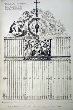 Seller image for Toledo Cathedral, iron screen to the Capilla Bautismal for sale by Frame