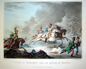 Flight of Bonaparte from the Battle of Krasnoi (Napoleon)