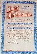 Minas de Almagrera s.a.
