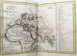 Atlas Elemental Antiguo o Colección de Mapas para enseñar a los Niños Geografía