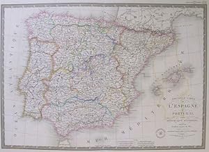 Immagine del venditore per Nouvelle Carte de L' Espagne du Portugal et de la Rpublique d' Andorre (Espaa - Portugal - Andorra) venduto da Frame