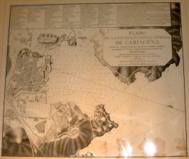 Plano de la Ciudad, Puerto y Arsenal de Cartagena