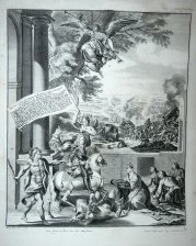 Vittoria contra gli Spagnoli Francesi, appo Saragossa in Spagnia li 20 Agosto L'Aº 1710.Doppo la ...