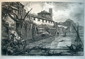 Veduta della antiche Costruzioni fatte da Tarquinio Superbo dette il Bel Lido